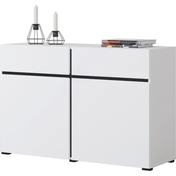 Komoda Komoda CROSS (typ 45) Bílá/černá