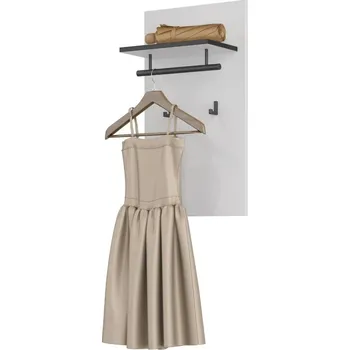 Věšák Věšákový panel CROSS (typ 03) Bílá/černá