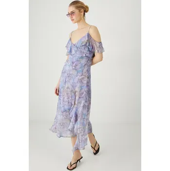 Dámské šaty Šaty Medicine modrá barva, midi RS25.SUD915 05A, vel. XL