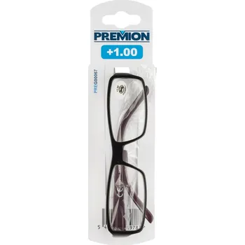 PREMION PREG00067 - Brýle čtecí MODEL 4 černá/červená plus 1.00