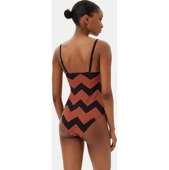 Dámské plavky Chantelle Jednodílné plavky C17RUK A04br Hnědá S