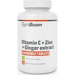 GymBeam Vitamin C + Zinek + Extrakt ze zázvoru 90 tablet