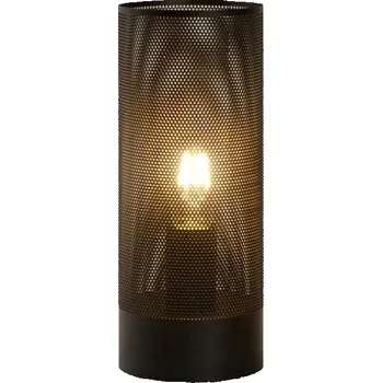 Lampička Lucide BELI - stolní lampa - Ø 12 cm - Černá 03516/01/30
