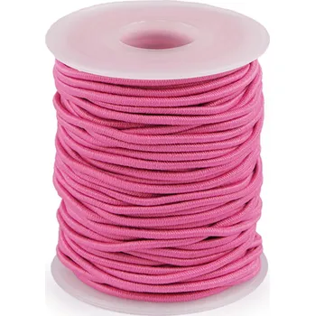 Kulatá pruženka Ø2 mm, barva 3 růžová