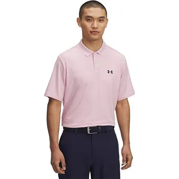 Pánské tričko Pánské tričko Under Armour Matchplay Polo velikost XL prime pink