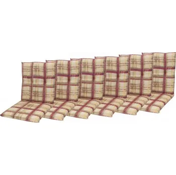 Podsedák Doppler CLASSIC 9017 nízký - set 6 ks - polstry na křesla a židle