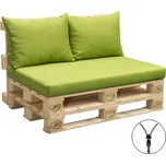 Doppler Polstry na paletové sezení sedák + 2x polštář : Desén látky - 7836