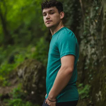 Pánské tričko TERMOVEL Pánské tričko BAMBUS KRR zelené VELIKOST: 3XL