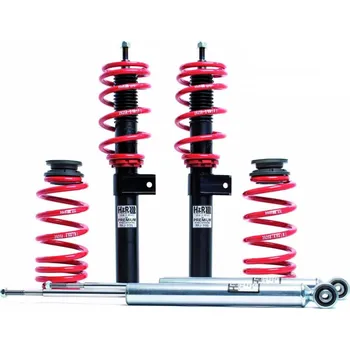 Auto-moto H&R Monotube výškově stavitelný podvozek s odlehčeným tělem z černého hliníku pro Audi A3 (8P) 3-dvéř., Sportback, 2WD, r.v. 05/03-, s průměrem uchycení předního tlumiče 50 mm