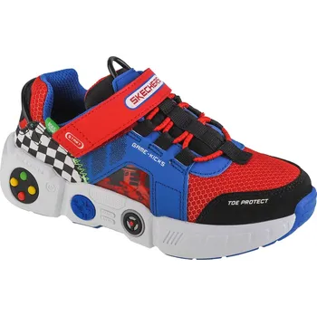 Chlapecká obuv Barevné chlapecké tenisky Skechers Gametronix 402260L-BLMT Velikost: 33