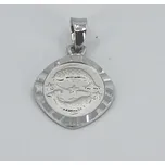 Mýl Stříbrný přívěsek znamení Ryby 307884005