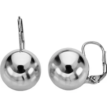 Náušnice Leru Stříbrné náušnice koule 12mm