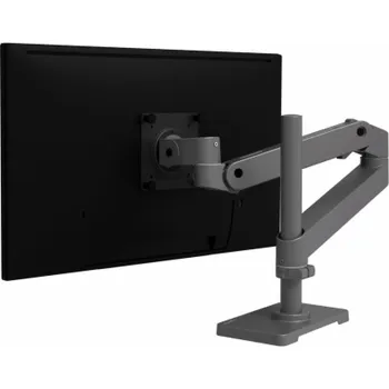 Počítač ERGOTRON LX Pro Desk Monitor Arm, Tall Pole, stolní rameno, monitor, vyšší zákl. tyč, šedá