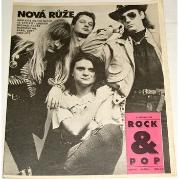 Česká hudba ROCK & POP č. 17, ročník I. (Nová růže, Karel Gott, Michael Kocáb...)
