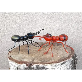 Zahradní dekorace Prodex Import Mravenec na zeď 2 barvy malý