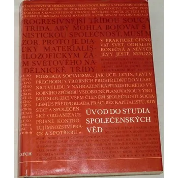 Literární biografie Šachnazarov - Úvod do studia společenských věd