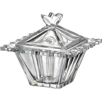Dóza na potraviny Crystal Bohemia dóza Pierced 130 mm