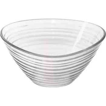 Miska sklo Derin trojhr. 10,3x10,3 cm 6 ks (UK 129885)