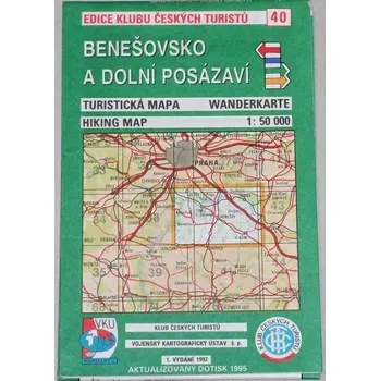 Benešovsko a Dolní Posázaví (Turistická mapa 1: 50 000)