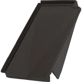 Střecha Taška okrajová pravá Tondach V11 engoba antracit