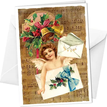 Přání - Vánoční andělíček nese přání