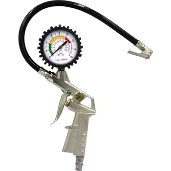 Příslušenství ke kompresoru MA PROFESSIONAL Pistole na huštění pneumatik s manometrem