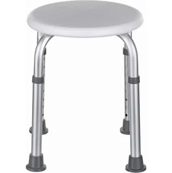 Stolička Kulatá hliníková sprchová stolička
