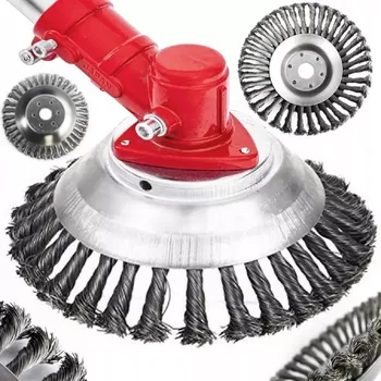 Křovinořez Kotouč na křovinořez z ocelového drátu 200mm