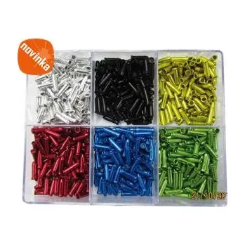 Lanko pro jízdní kolo Koncovka lanka Al 2.0mm modrá