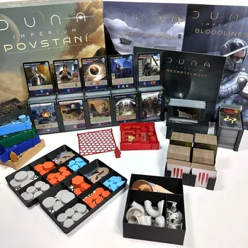 Příslušenství k deskovým hrám Inserty HERMAN Duna: Impérium – Povstání + 3 Rozšíření