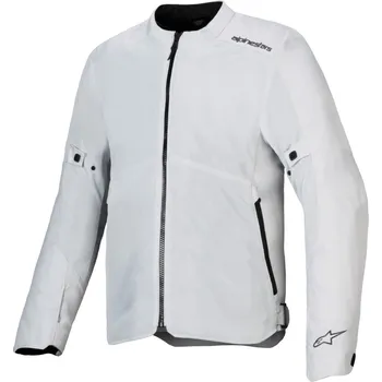 Moto bunda Bunda na motorku Alpinestars C-1 Air stříbrno-šedá 4XL