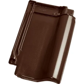 Střešní krytina Taška podhřebenová Tondach Sensaton 11 -glazura/amadeus hnědá