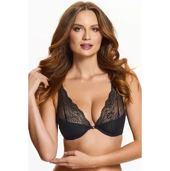 Podprsenka Černá podprsenka s dráty pro dokonalé tvarování prsou od Kostar - model Keila, 60G i510_42700475839