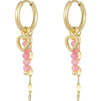 Náušnice Náušnice LOVABLE Pink Gold