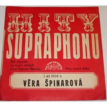 Česká hudba SP Věra Špinarová: Být sluncem na tvých víčkách, Hra zvaná láska