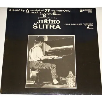 Česká hudba LP Písničky a povídání ze Semaforu připomínající tvorbu Jiřího Šlitra