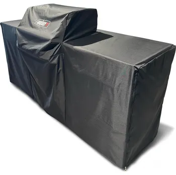 Příslušenství pro gril Weber BBQ Kitchen obal pro 210 & 231- prémiový obal pro dva moduly, gril uprostřed - Genesis 300