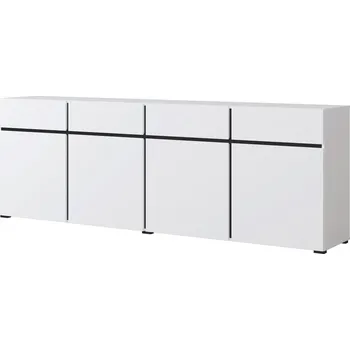 Komoda Komoda CROSS (typ 25) Bílá/černá