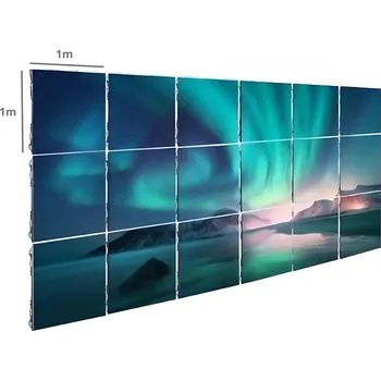 Reklamní LED panel Velkoplošný Reklamní Outdoor LED Displej Digitální Venkovní Nástěnný Banner Stage Obrazovka P3.91 Pixel Možnost Customizace 800 x 450cm
