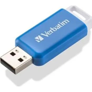 Ukládání dat VERBATIM 64GB USB Flash 2.0 DataBar Blue