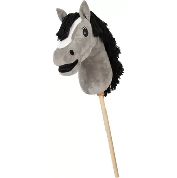 Hobby horsing Koník plyšový Hobby Horse QHP, šedý