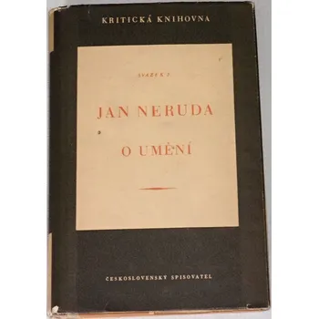 Literární biografie Neruda Jan - O umění