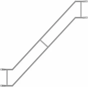 Stavební technika Zábradlí schodišťové Plettac 2,5 m