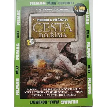 DVD film DVD Cesta do Říma 6+7 díl (válečný dokument)