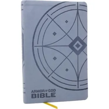KJV Armor of God Bible, Blue/Gray Leathersoft (Children''s Bible, Red Letter, Comfort Print, Holy Bible): King James Version - Nelson, Thomas