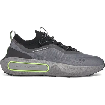 Pánské tenisky Pánská rekreační obuv UNDER ARMOUR-UA U Phantom 4 RFLCT castlerock/black/hyper green Šedá 43