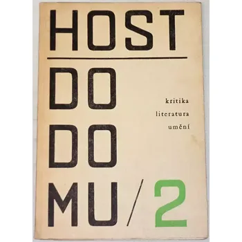 Český jazyk Host do domu 2 (Kritika, literatura, umění)