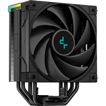 PC ventilátor DEEPCOOL chladič AK400 Digital / 120mm fan / 4x heatpipes / PWM / pro Intel i AMD / komplet černý ( digitální display R-AK400-BKADMN-G