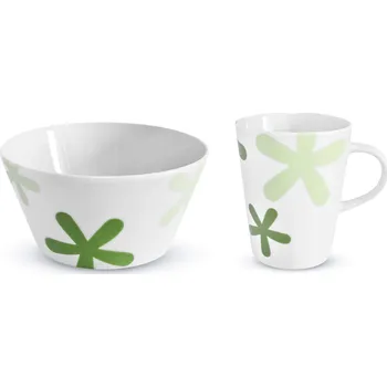 Talíř Sada 2 dílná FLOWERET GREEN Berndorf