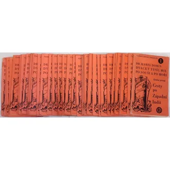 Literární cestopis Domin Karel - Dvacet tisíc mil po souši a po moři, č. 1-37